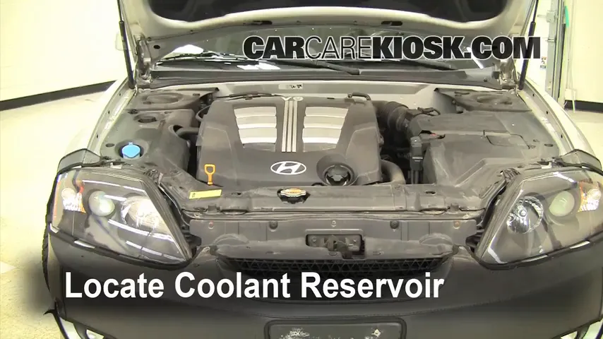 2005 Hyundai Tiburon GT 2.7L V6 Coolant (Antifreeze)